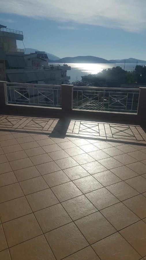 Aralis Rooms Sarande Bagian luar foto